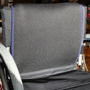 Breathable Upholstery + Nylon Sides